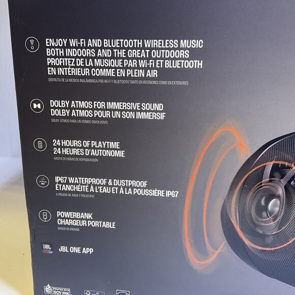 JBL Boombox 3 Wi-Fi Portable Wireless Waterproof Speaker 180W Brand New - Picture 6 of 6